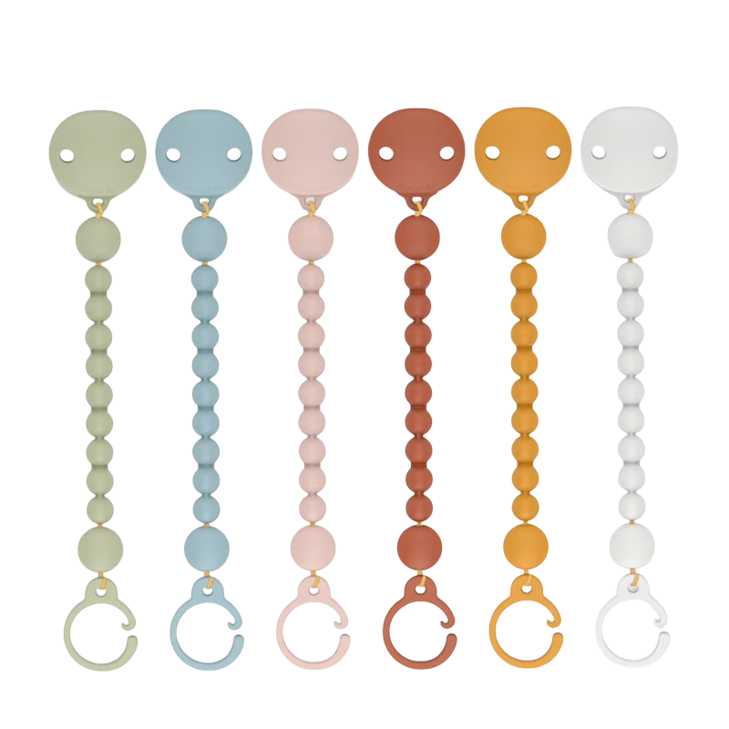 Colour Essence Silicone Bobble Soother Clip