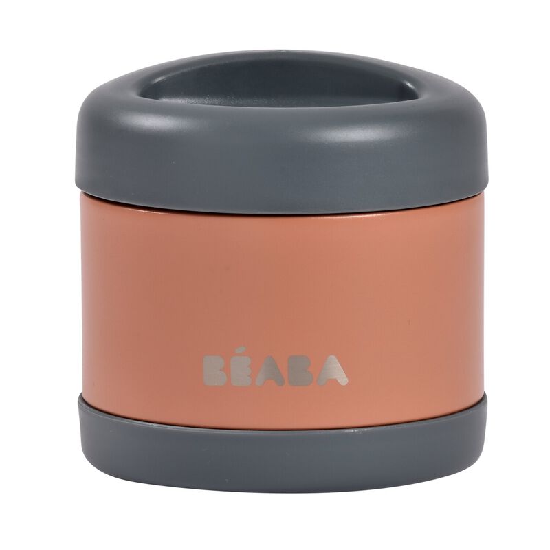 Beaba Stainless Steel Isothermal Portion 500ml - Terracotta