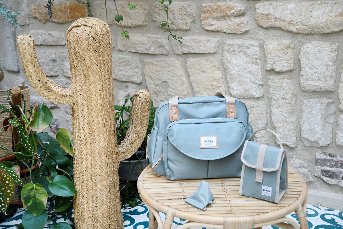 Geneva II Nappy Bag - Water Green