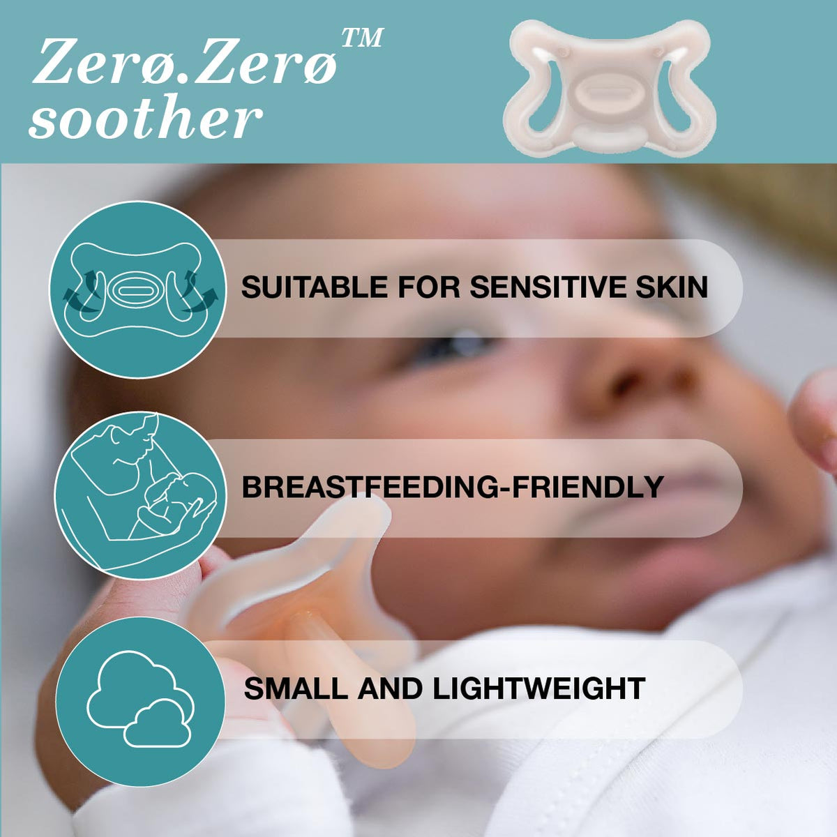 Zero Zero SX Pro Silicone Soother