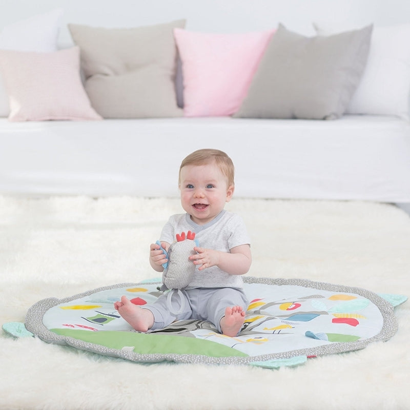 Treetop Friends Baby Activity Gym - Grey Pastel