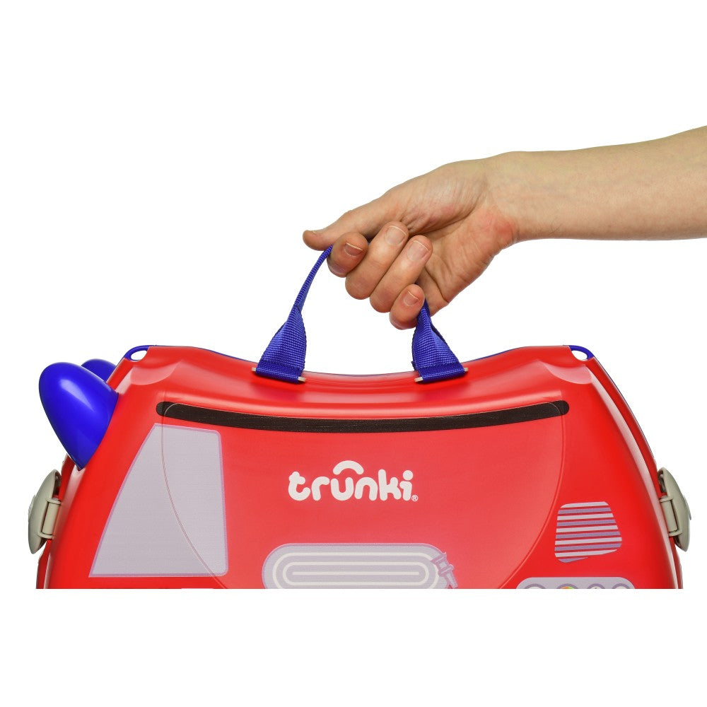 Glide Ride-on Luggage - Frank the Firetruck