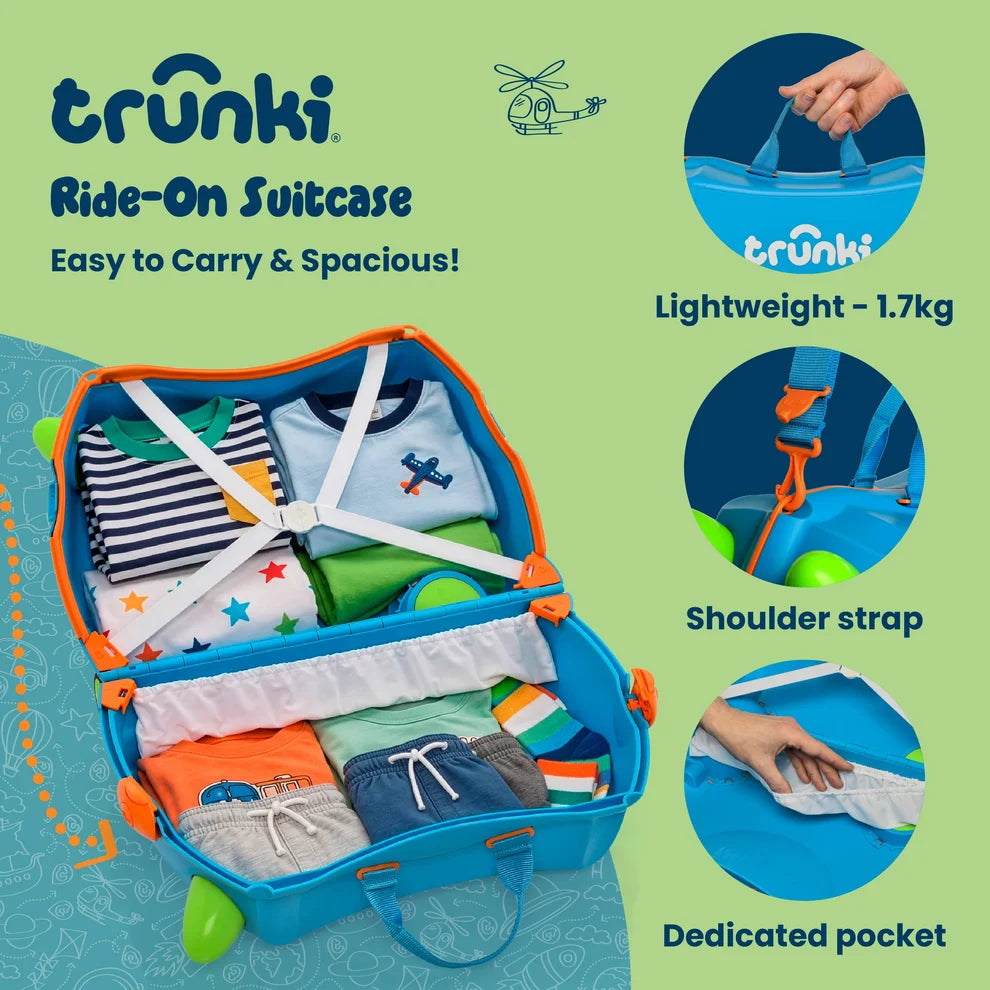 Glide Ride-on Luggage - Terrance