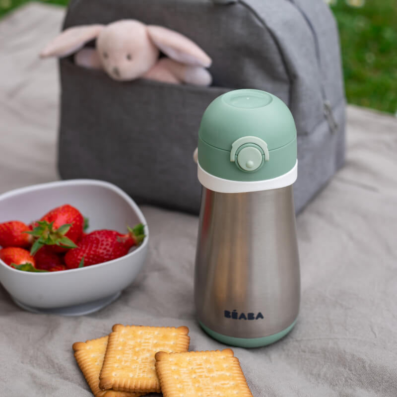 Beaba Stainless Steel Spout Bottle 350ml