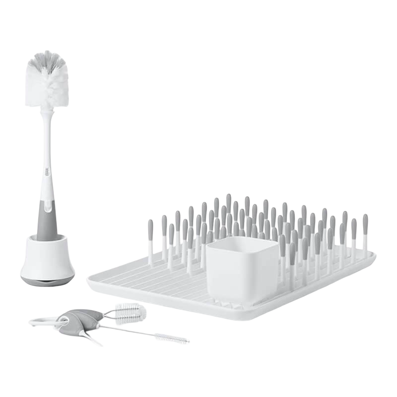Bottle & Cup Cleaning Set - Grey