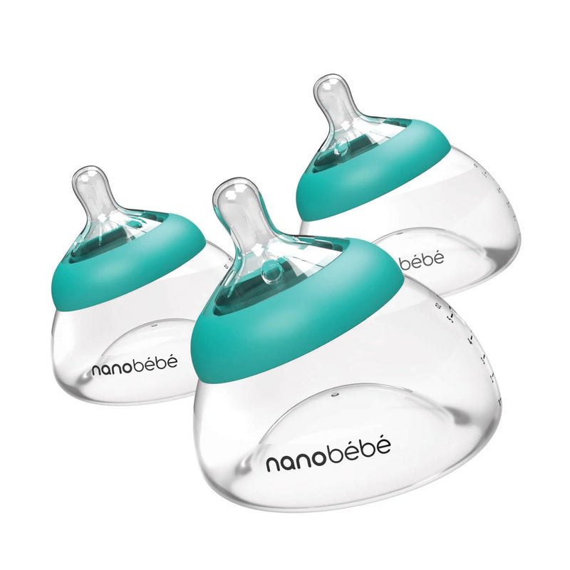 Nanobebe Breastmilk Bottle Gen 2 - Teal