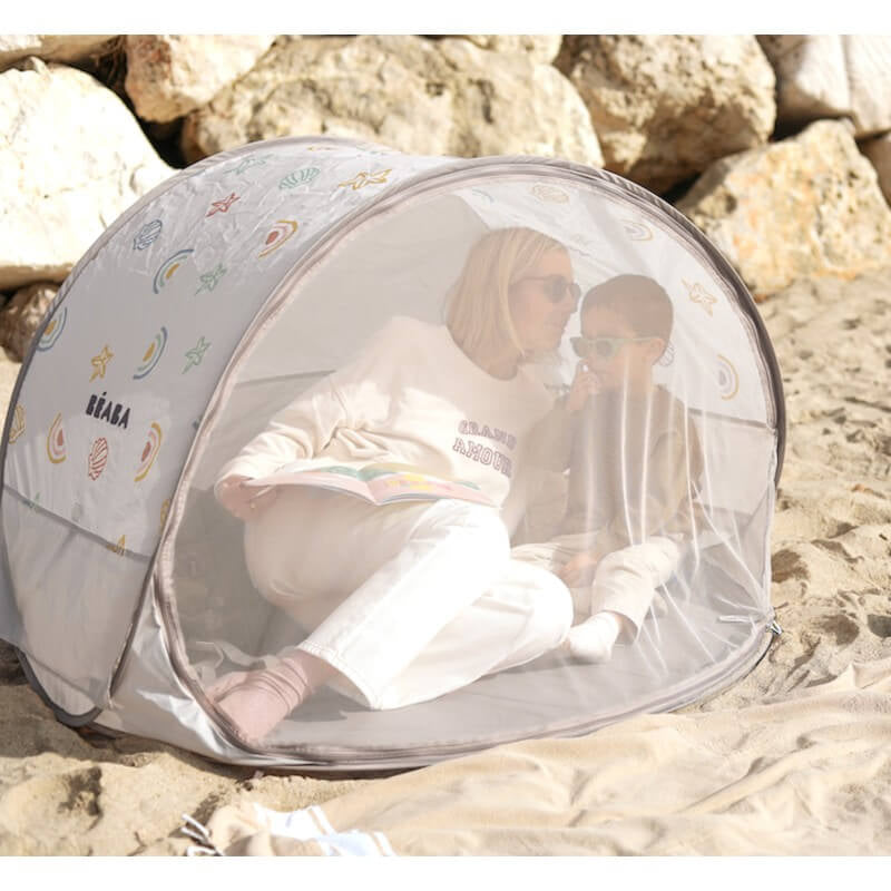 Beaba Breezy Solar Anti UV Tent - Clay