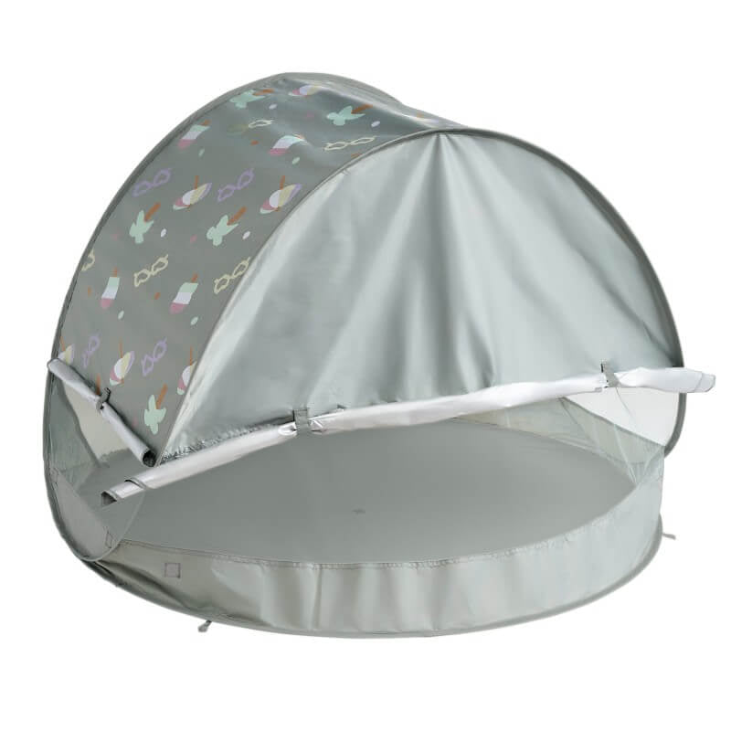 Beaba Breezy Solar Anti UV Tent - Seagrass
