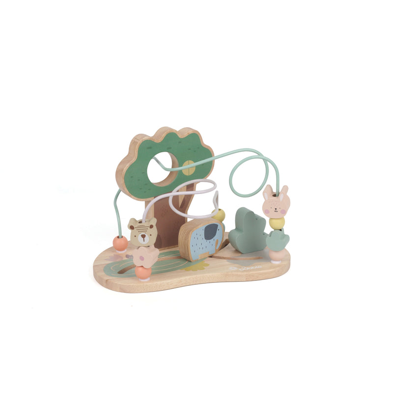 Bubble Wooden Bead Maze