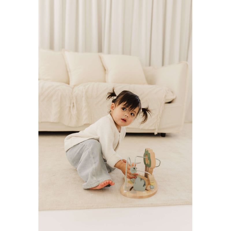 Bubble Wooden Bead Maze