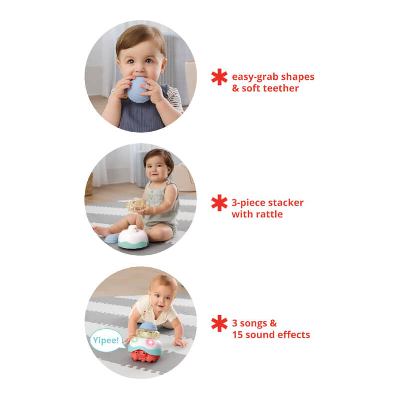 Skip Hop Crab 4-in-1 Crawl Toy