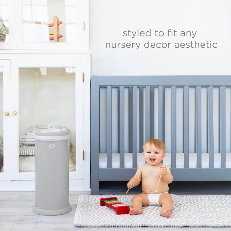 Ubbi Nappy Bin - Matte Grey