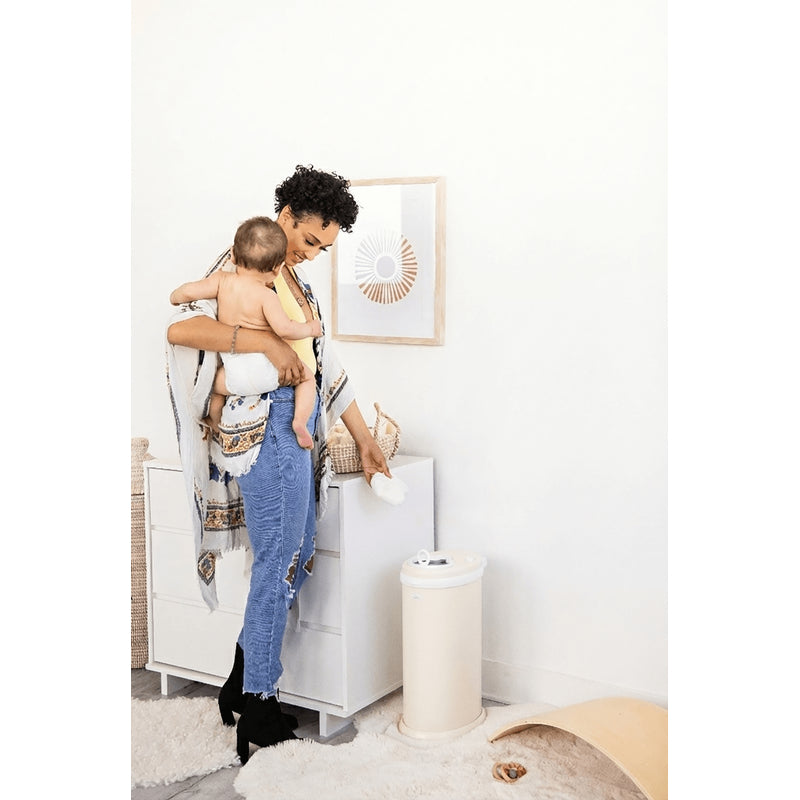 Nappy Pail - Matte Ivory