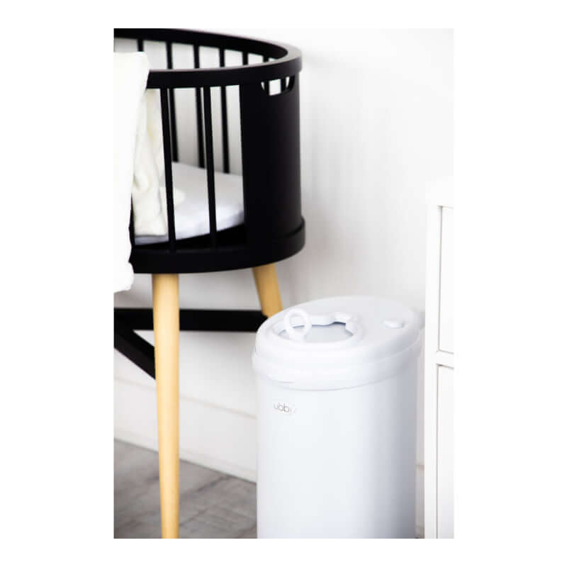 Nappy Bin - Matte White