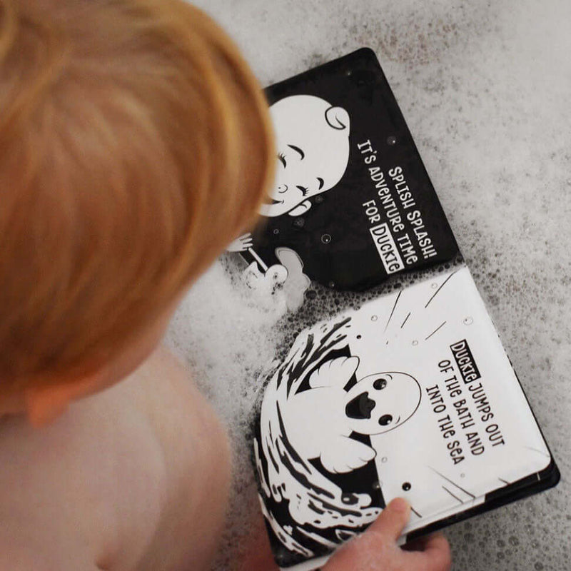 Duckie Goes On An Adventure Bath Book
