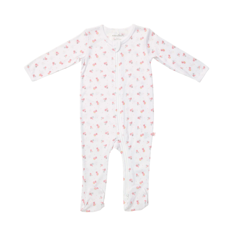 Marquise Everyday Essentials Floral Zipsuit