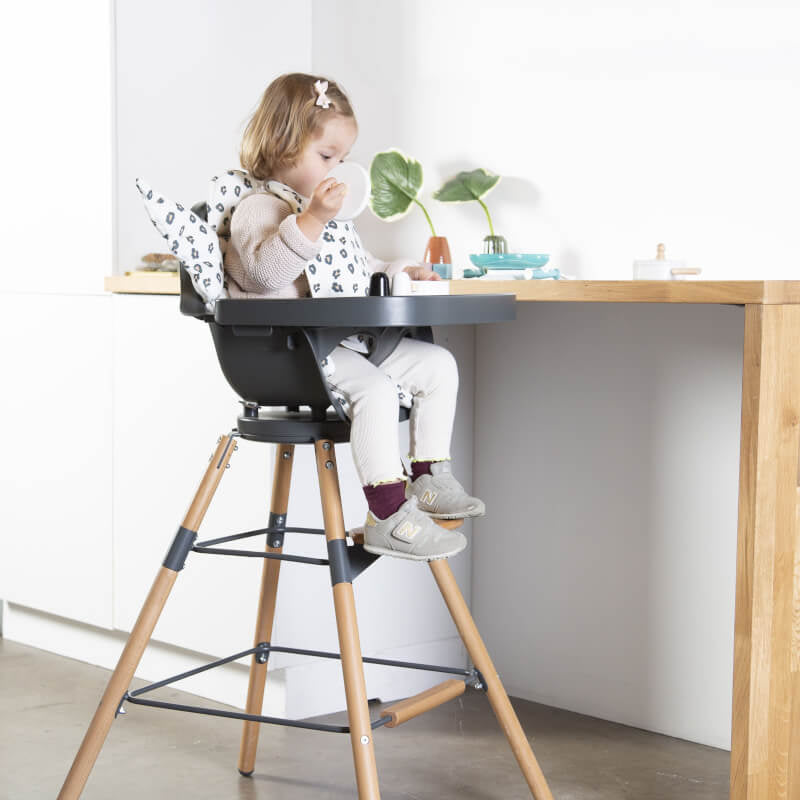 Childhome Evolu Extra Set Long Legs + Footrest - Wood