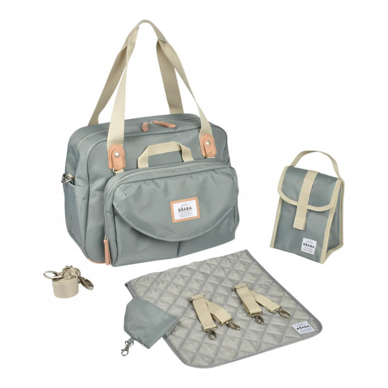 Geneva II Nappy Bag - Water Green