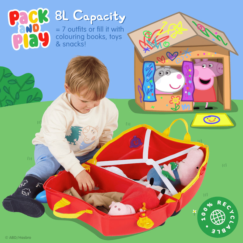 Trunki Ride-On Luggage - Peppa Pig