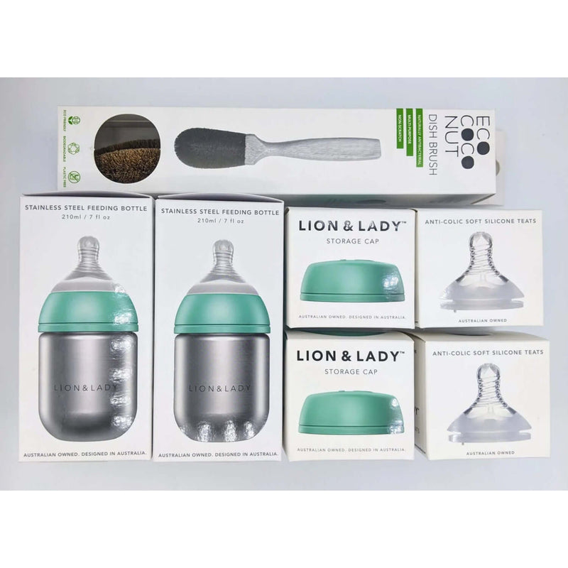 Lion & Lady Newborn Kit - Mint