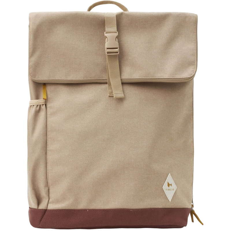 On-The-Go Parent Eco Laptop and Baby Backpack - Caramel
