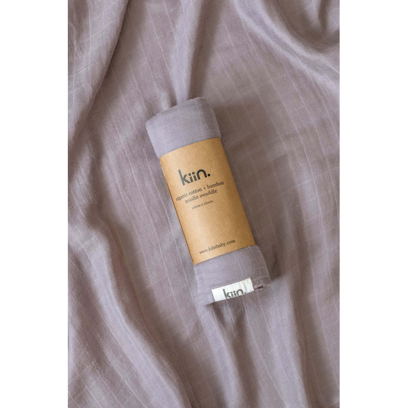 Organic Swaddle - Lilac