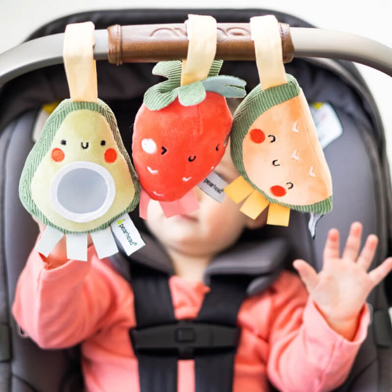 Stroller Toy - Fruit - 3-Pack