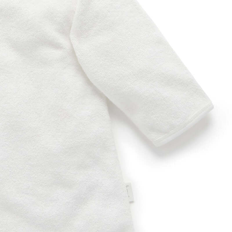 Purebaby Hooded Bathrobe - Vanilla Bunny (6M-12M)