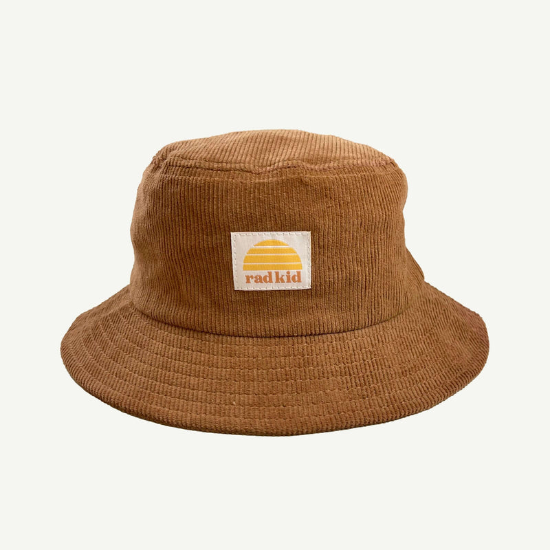 Banabae Rad Kid Cord Bucket Hat - Tan
