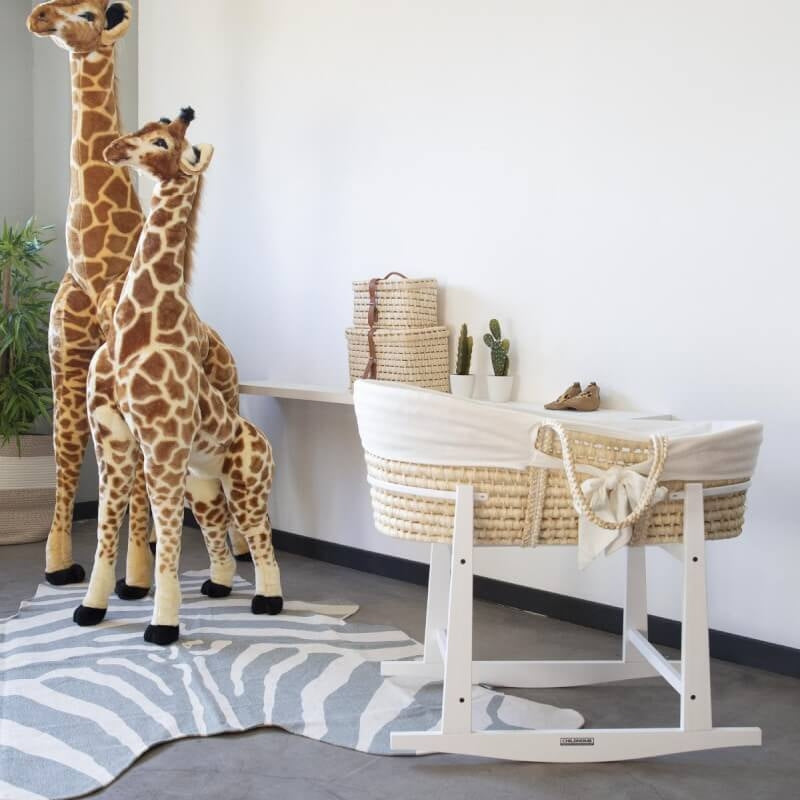 Childhome Rocking Stand For Moses Basket - White