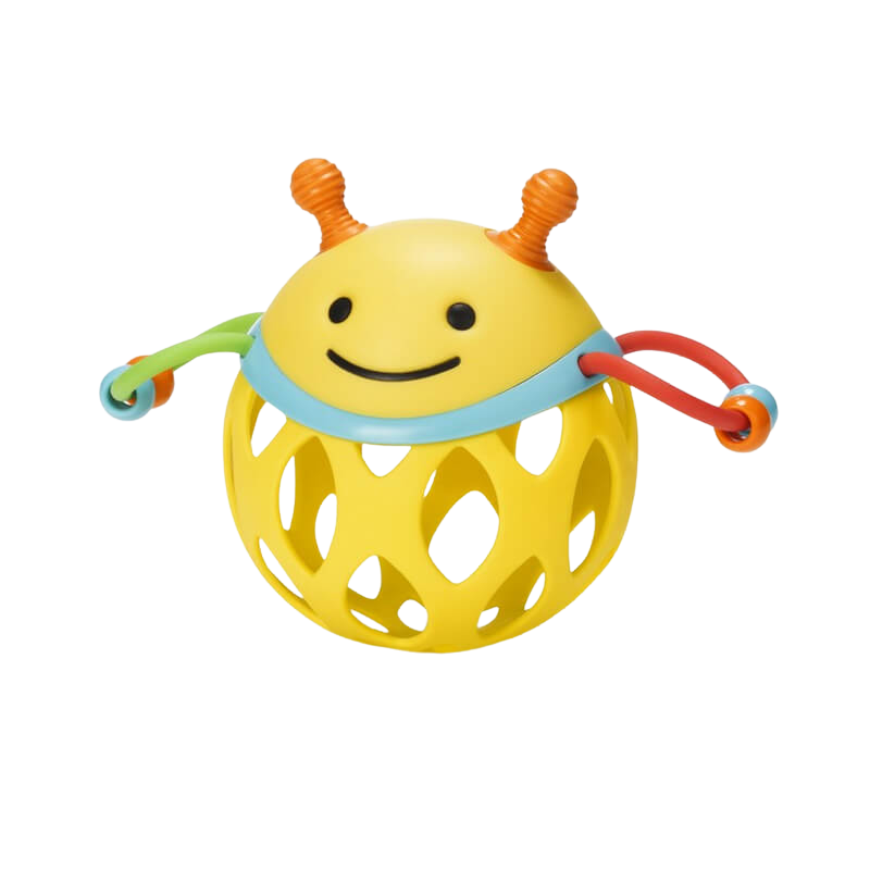 Explore & More Roll-Around Rattles - Bee