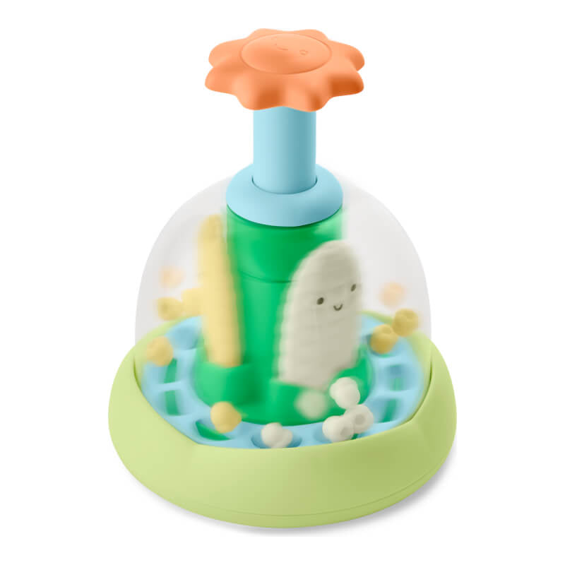 Farmstand Push & Spin Baby Toy