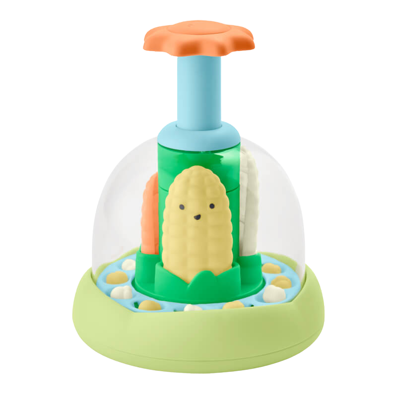 Skip Hop Farmstand Push & Spin Baby Toy