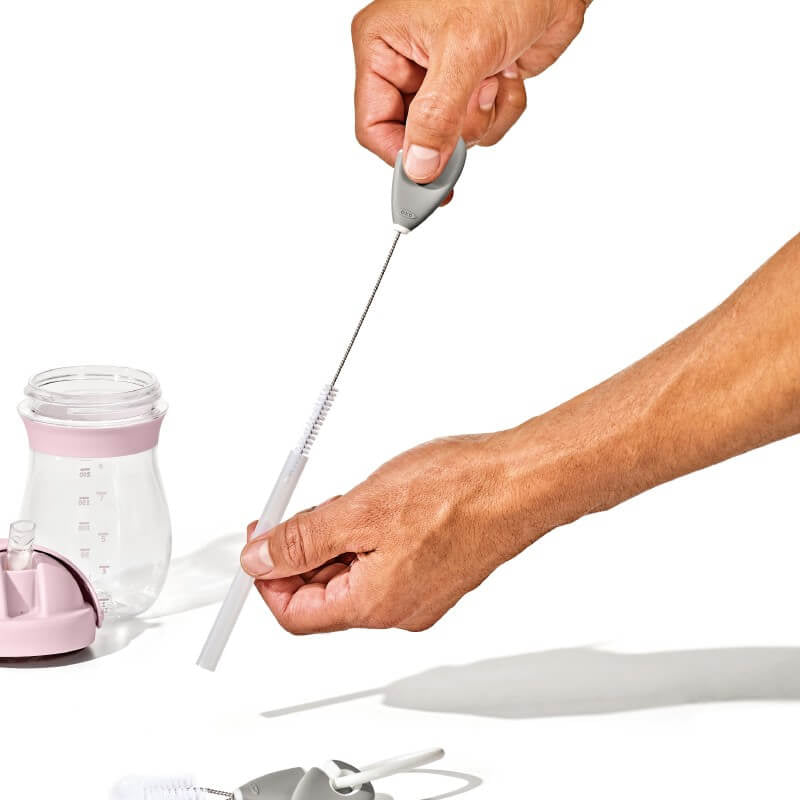 OXO Tot Straw & Sippy Cup Top Cleaning Set - Drizzle