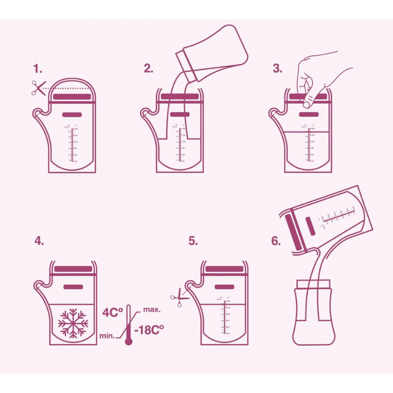 Breastmilk Storage Bags 25-Pack