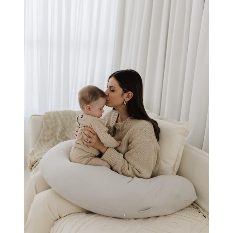 The Original Maternity and Nursing Pillow - Muslin