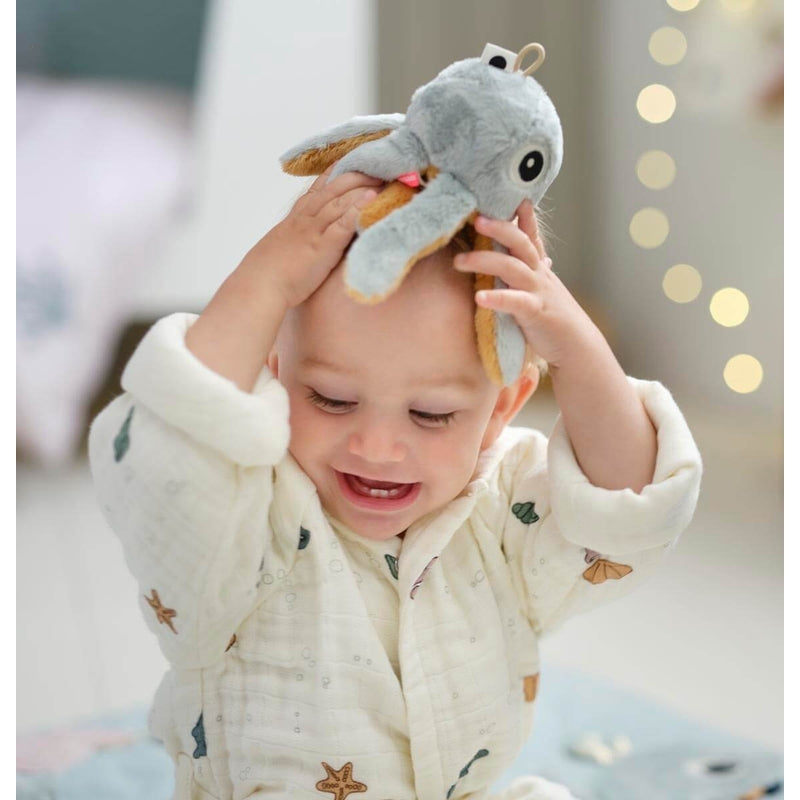 Done by Deer Tiny Rattle Jelly - Blue