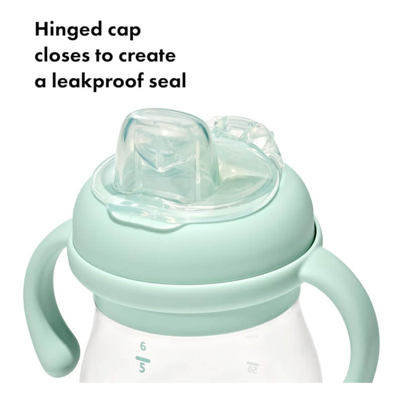 OXO Tot Transitions Soft Spout Sippy Cup With Removable Handles