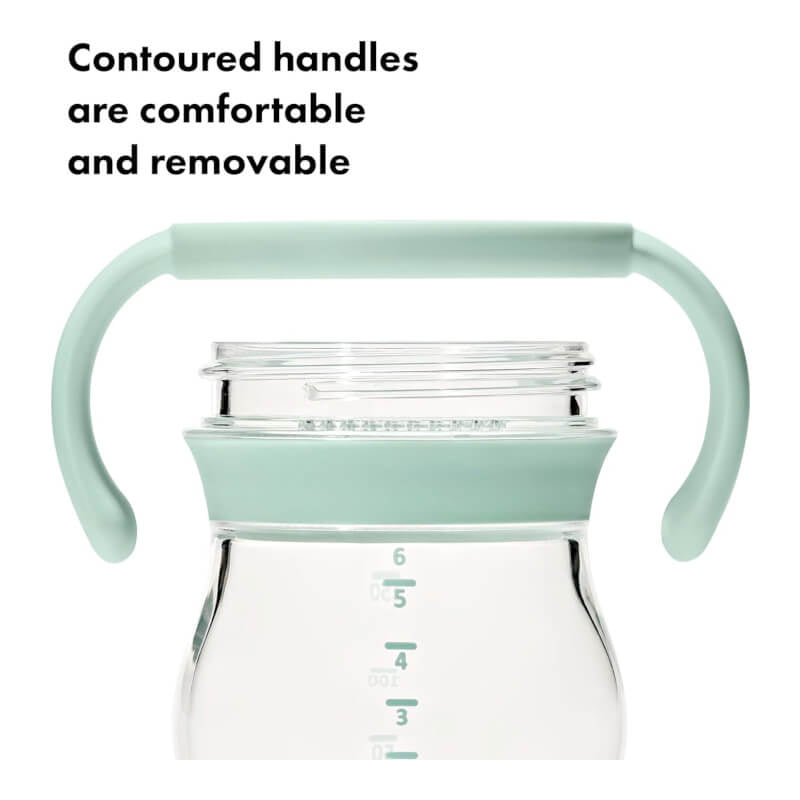 OXO Tot Transitions Soft Spout Sippy Cup With Removable Handles