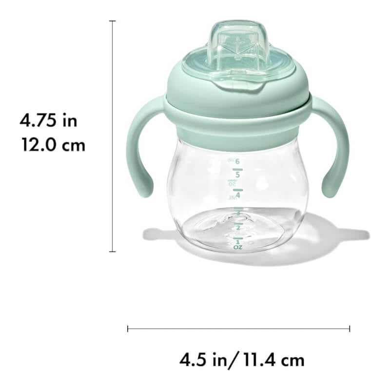 OXO Tot Transitions Soft Spout Sippy Cup With Removable Handles