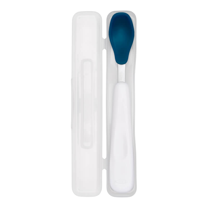 On the Go Feeding Spoon - Navy
