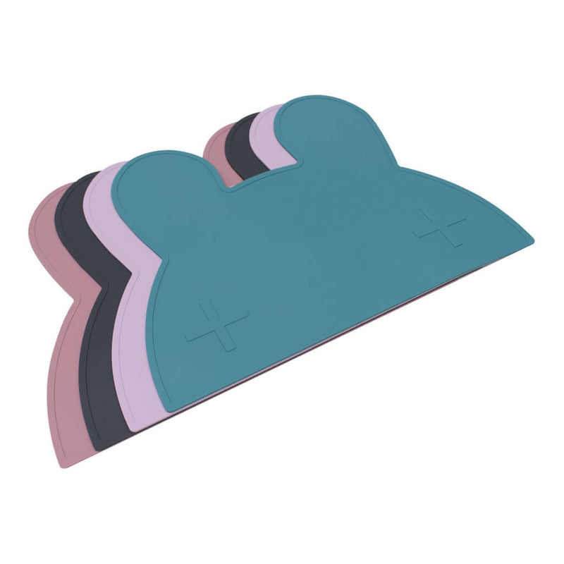 We Might Be Tiny Bunny Placie - Charcoal