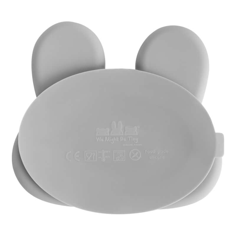 We Might Be Tiny Bunny Stickie Plate