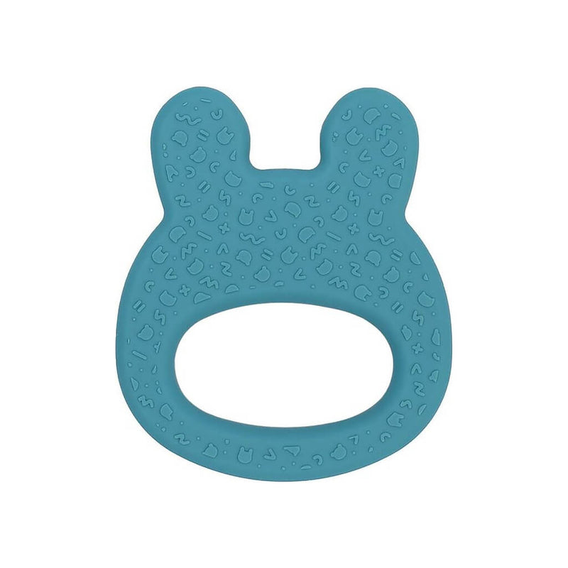 We Might Be Tiny Bunny Teether - Blue Dusk