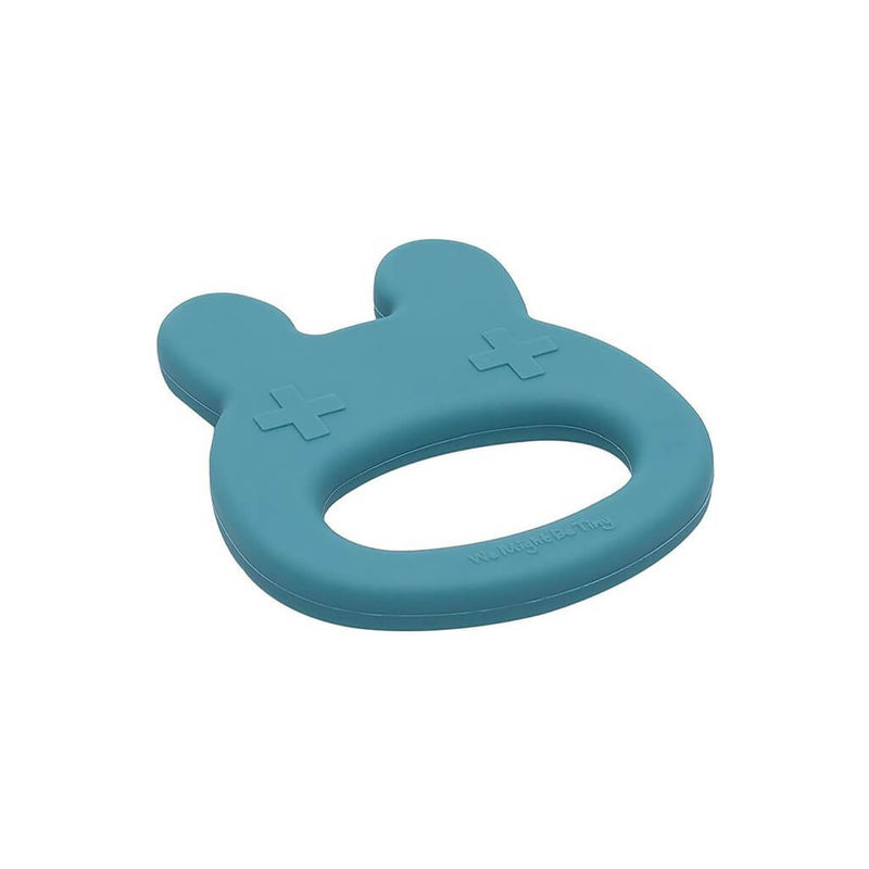 We Might Be Tiny Bunny Teether - Blue Dusk