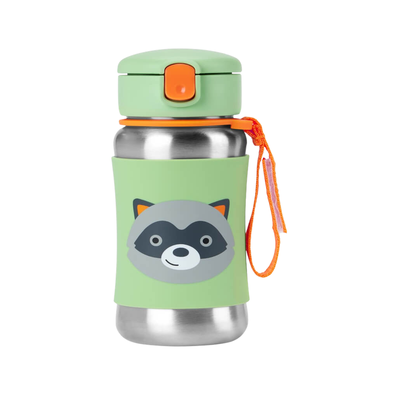 Zoo Stainless Steel Straw Bottle