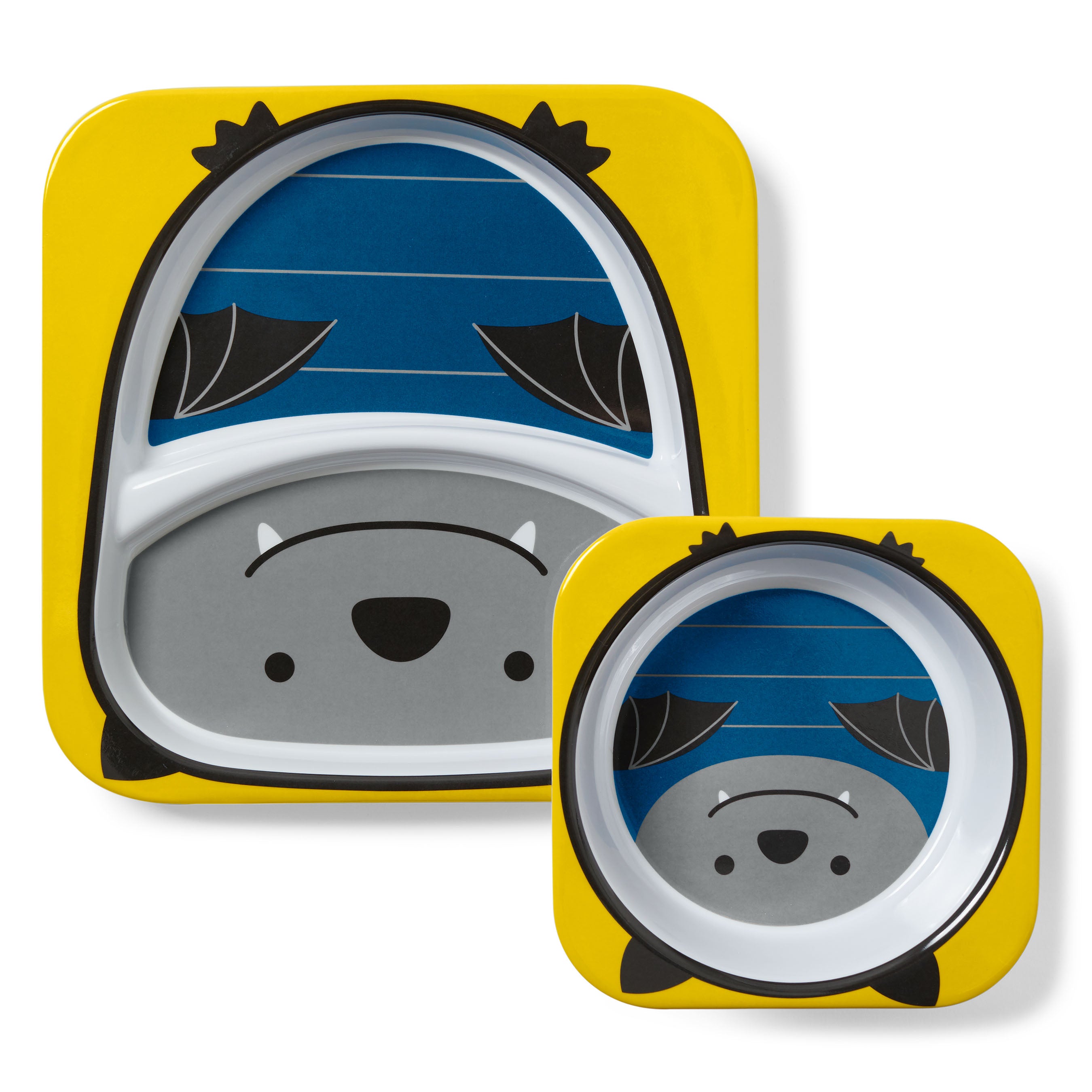 Bailey Bat Zoo Melamine Set