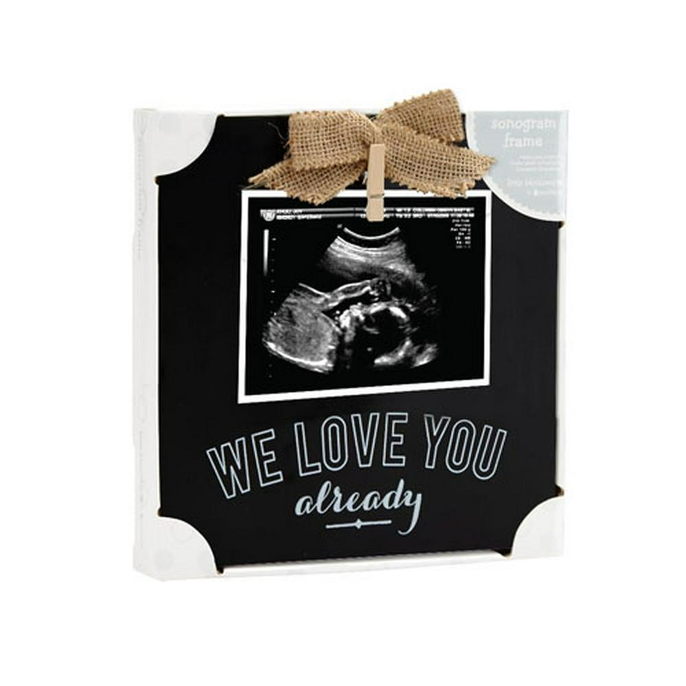 Chalkboard Sonogram Frame