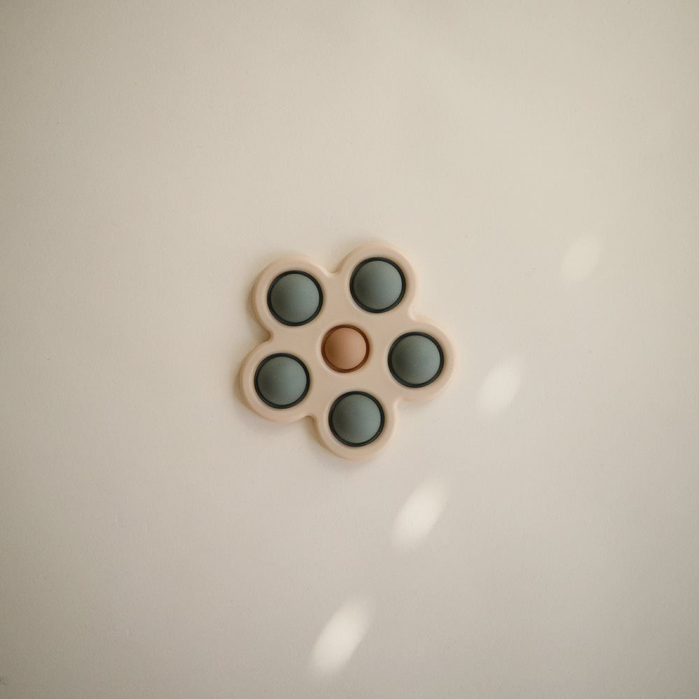 Mushie Flower Press Toy - Shifting Sand