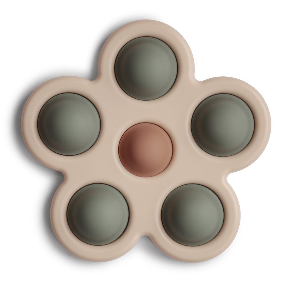Mushie Flower Press Toy - Shifting Sand
